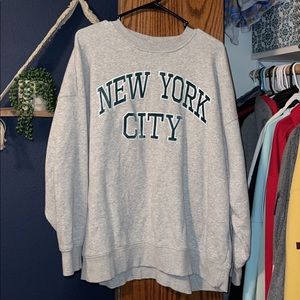 Oversized crewneck sweatshirt from H&M